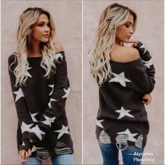 Fantastic Fawn Sweaters - ⭐️Distressed ⭐️ Sweater⭐️